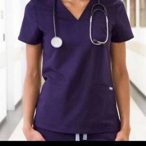 Figs 3 pocket casma deep purple sz M limited edition color